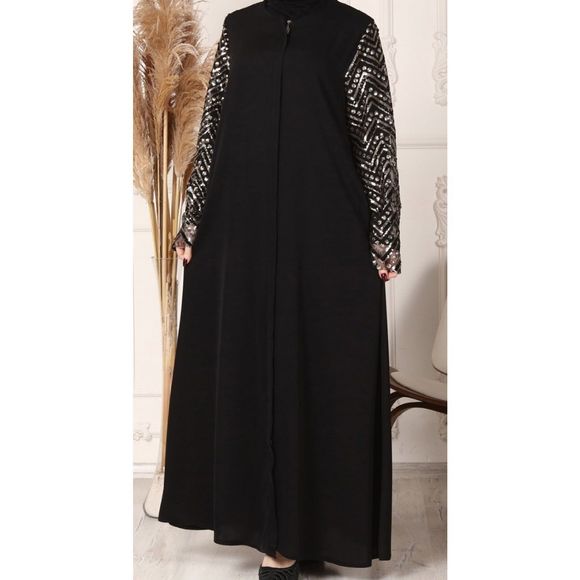 Black Abaya size 16 - Picture 12 of 12